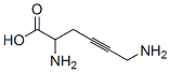 2,6-Diamino-4-hexynoic acid Structure