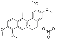 Dehydrocorydaline nitrate Structure