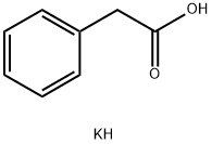 Potassium phenylacetate Structure