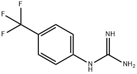 N-(4-TRIFLUOROMETHYL-PHENYL)-GUANIDINE 구조식 이미지