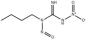 1-BUTYL-3-NITRO-1-NITROSOGUANIDINE Structure