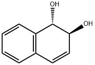 (1S,2S)-1,2-Dihydronaphthalene-1,2-diol Structure