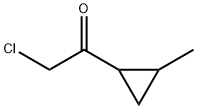Ethanone, 2-chloro-1-(2-methylcyclopropyl)- (9CI) Structure