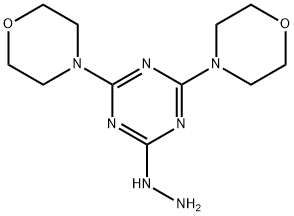 (4,6-dimorpholin-4-yl-1,3,5-triazin-2-yl)hydrazine Structure