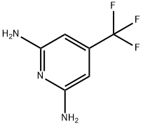 4-Trifluoromethyl-2,6-pyridinediamine 구조식 이미지