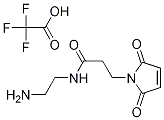 N-(2-aMinoethyl)-3-(2,5-dioxo-2,5-dihydro-1H-pyrrol-1-yl)propanaMide 2,2,2-trifluoroacetate Structure