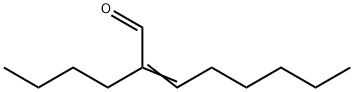 (E)-2-butyloct-2-enal Structure