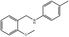 N-[(2-methoxyphenyl)methyl]-4-methylaniline Structure