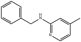 4-Picoline, 2-(benzylamino)- 구조식 이미지