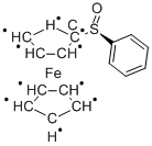 (R)-Ferrocenyl p-Tolyl Sulfoxide 구조식 이미지