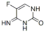 2(1H)-Pyrimidinone, 5-fluoro-3,4-dihydro-4-imino- (9CI) Structure