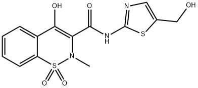 5Hydroxy Meloxicam Structure