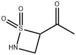 Ethanone, 1-(1,1-dioxido-1,2-thiazetidin-4-yl)- (9CI) Structure