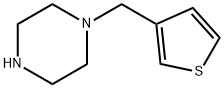 Piperazine, 1-(3-thienylmethyl)- (9CI) Structure