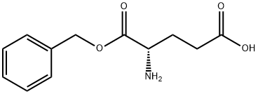 L-Glutamic acid alpha-benzyl ester 구조식 이미지