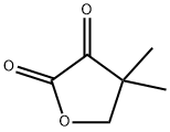 DIHYDRO-4,4-DIMETHYL-2,3-FURANDIONE Structure