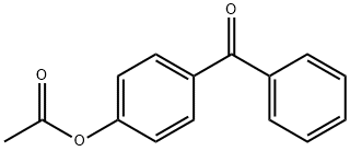 4-ACETOXYBENZOPHENONE Structure