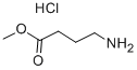 Methyl 4-aminobutyrate hydrochloride 구조식 이미지