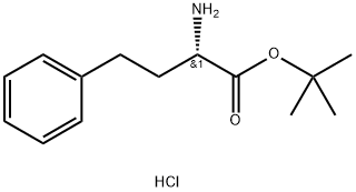 L-HoMophenylalanine tert-Butyl Ester Hydrochloride 구조식 이미지