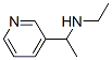 3-피리딘메탄아민,N-에틸-알파-메틸-,(-)-(9CI) 구조식 이미지