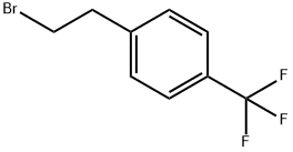 1-(2-Bromoethyl)-4-(trifluoromethyl)benzene,  2-(4-Trifluoromethylphenyl)ethyl  bromide 구조식 이미지