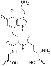 7-S-글루타티오닐트립타민-4,5-디온 구조식 이미지