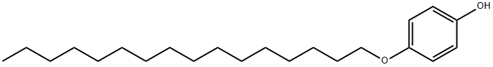 p-Hexadecyloxyphenol Structure