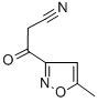 3-이속사졸프로판니트릴,5-메틸–bta–옥소-(9CI) 구조식 이미지
