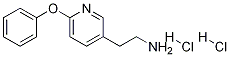 2-(6-페녹시피리딘-3-일)에타나Minedihydrochloride 구조식 이미지