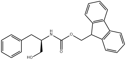 FMOC-D-PHENYLALANINOL 구조식 이미지