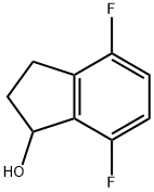 4,7-DIFLUORO-2,3-DIHYDRO-1H-INDEN-1-OL Structure