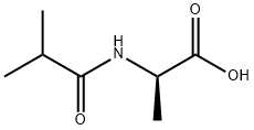 D-Alanine, N-(2-methyl-1-oxopropyl)- (9CI) Structure