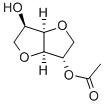 1,4:3,6-디안히드로-D-글루시톨2-아세테이트 구조식 이미지