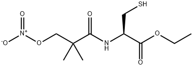 N-(3-nitratopivaloyl)cysteine ethyl ester 구조식 이미지