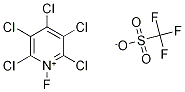 N-Fluoro-2,3,4,5,6-pentachloropyridinium triflate Structure