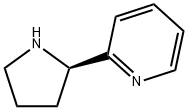 Pyridine, 2-(2R)-2-pyrrolidinyl- (9CI) Structure