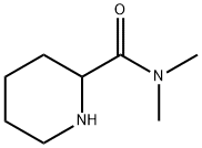 2-Piperidinecarboxamide,N,N-dimethyl-(9CI) 구조식 이미지