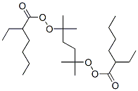 2,5-디메틸-2,5-디(2-에틸헥사노일퍼옥시)헥산 구조식 이미지