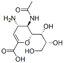 130525-62-1 4-amino-2-deoxy-2,3-didehydro-N-acetylneuraminic acid