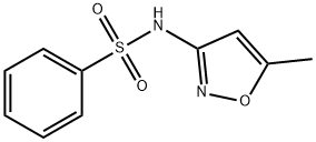 N-(5-methyl-3-isoxazolyl)benzenesulfonamide Structure