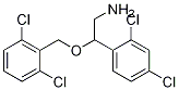 2,4-Dichloro-β-[(2,6-dichlorophenyl)methoxy]benzeneethanamine Structure