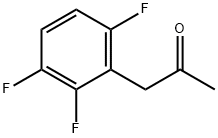 1-(2,3,6-Trifluorophenyl)propan-2-one 구조식 이미지