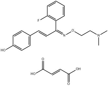 에플리반세린푸마르산염 구조식 이미지