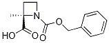 (R)-Azetidine-1,2-dicarboxylic acid 1-benzyl ester 2-methyl ester Structure