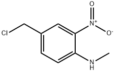 4-(Chloromethyl)-N-methyl-2-nitroaniline 구조식 이미지