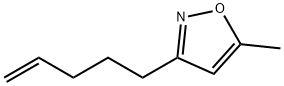 이속사졸,5-메틸-3-(4-펜테닐)-(9CI) 구조식 이미지