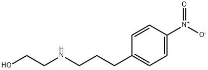 N-(2-Hydroxyethyl)-3-(4-nitrophenyl)propylamine Structure