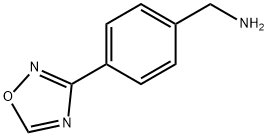 4-(1,2,4-oxadiazol-3-yl)benzenemethamine hydrochloride Structure