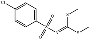 N-[Bis(methylsulfanyl)methylidene]-4-chlorobenzene-1-sulfonamide 구조식 이미지