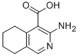 4-이소퀴놀린카르복실산,3-아미노-5,6,7,8-테트라히드로-(9CI) 구조식 이미지